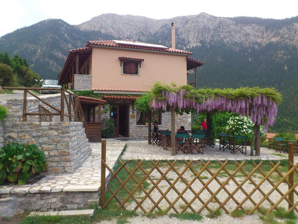 Dryades Guesthouse Ano Chora Esterno foto