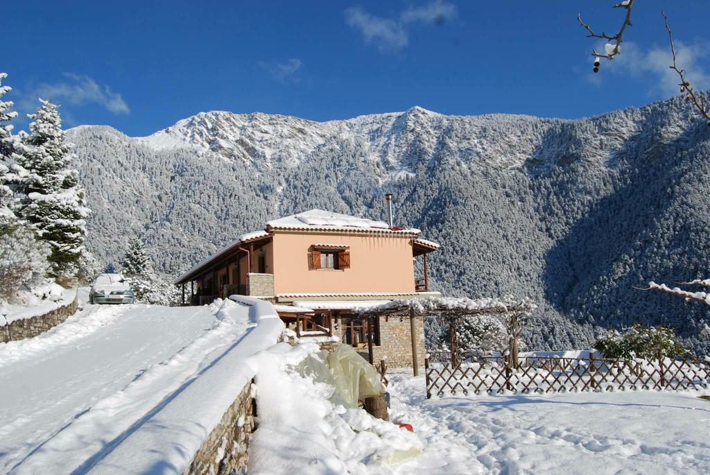 Dryades Guesthouse Ano Chora Esterno foto
